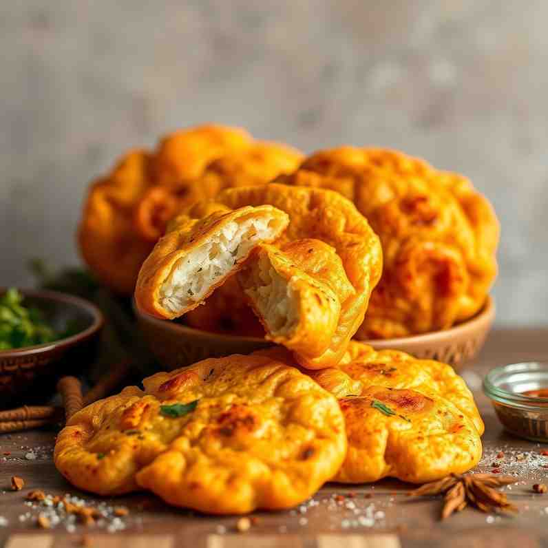 Luchi - Fried Indian Bread Recipe
